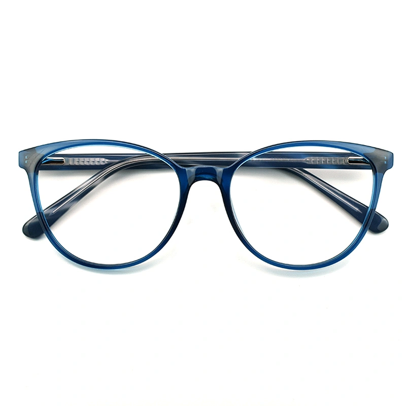 High quality oversize full rim eyeglasses frames acetate round eyewear 1 buyer
