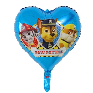 Cartoon Dog Patrol Paw Globos Aluminum Foil Balloon Children Kids Toy Birthday Party Baby Shower Decoration Balloon