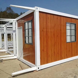 Superficie colorida de montaje rápido para casas de contenedores de diferentes entornos