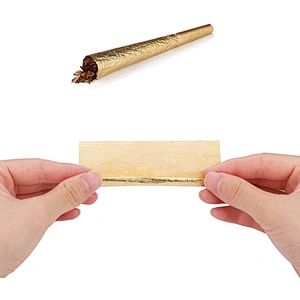 24K gold rolling paper pre rolled cones rolling papers king size