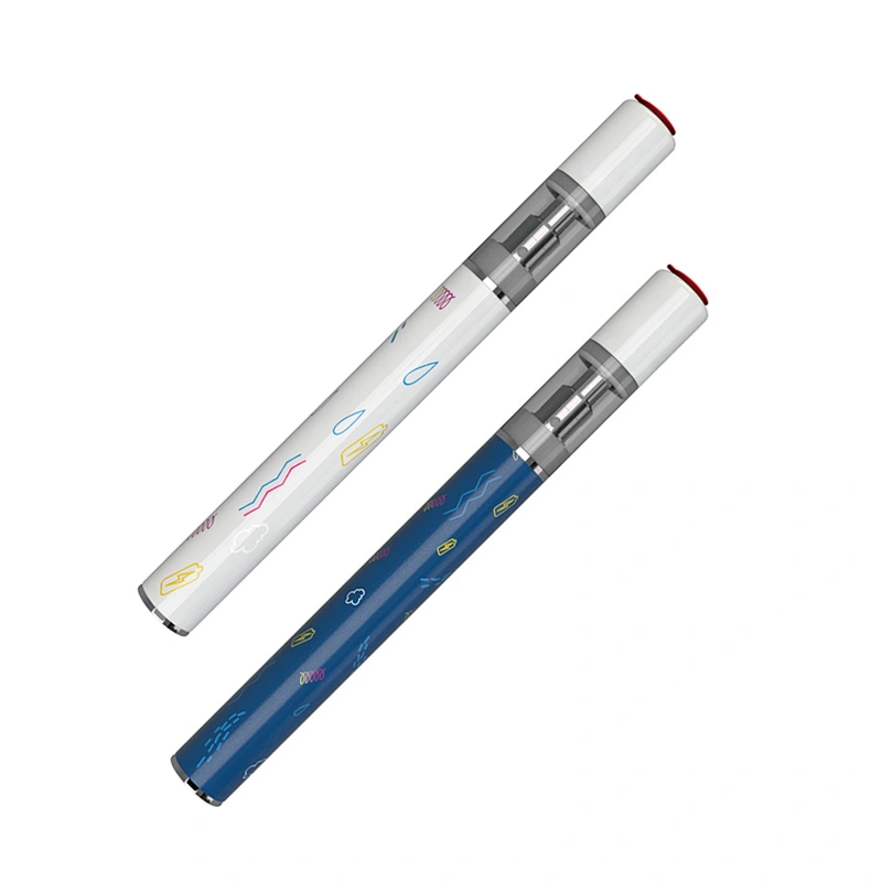 510 thread battery Ceramic coil cartridge glass tube cbd oil vape