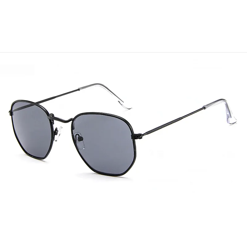 Classic High End Sunglasses Men Driving Sun Glasses Metal Mirror Eyewear Male
