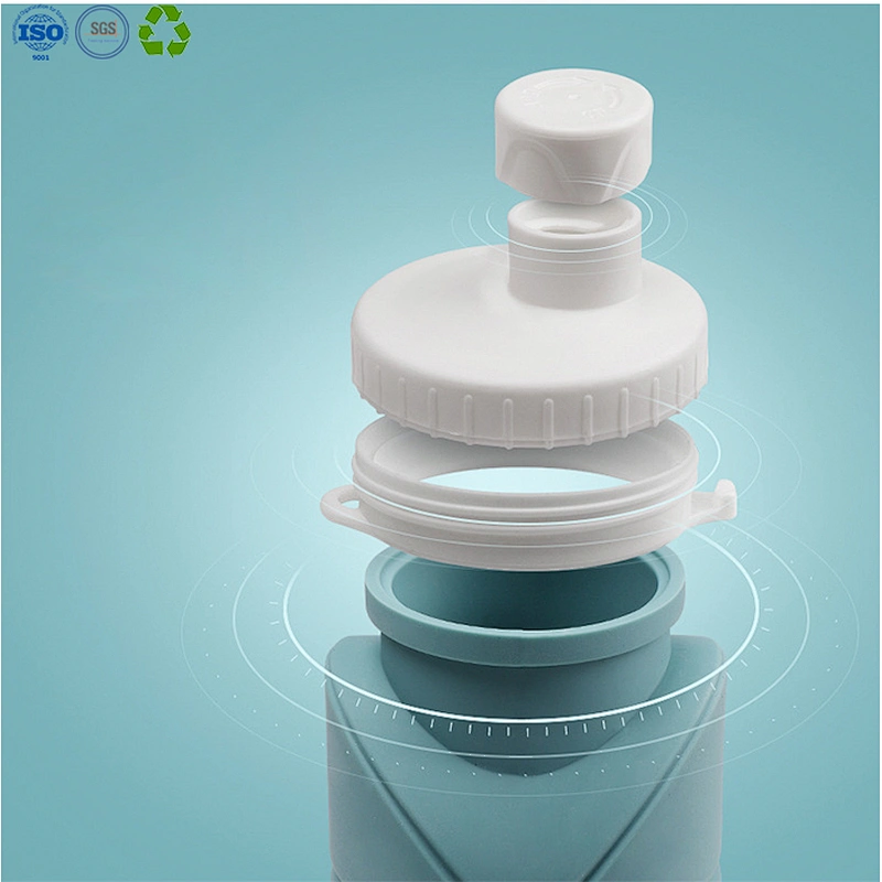 Silicone collapsible bottle