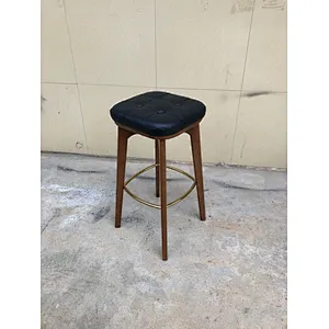 Wood bar stool