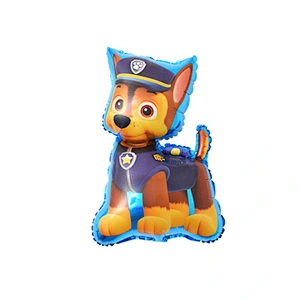 Cartoon Dog Patrol Paw Globos Aluminum Foil Balloon Children Kids Toy Birthday Party Baby Shower Decoration Balloon