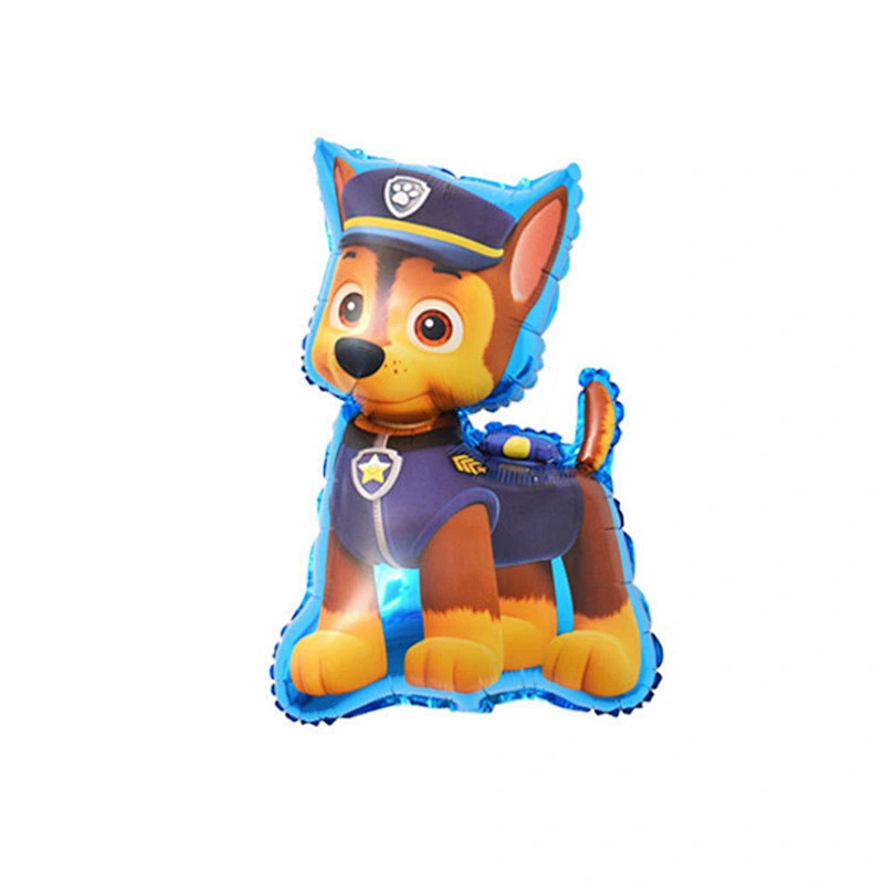 Cartoon Dog Patrol Paw Globos Aluminum Foil Balloon Children Kids Toy Birthday Party Baby Shower Decoration Balloon