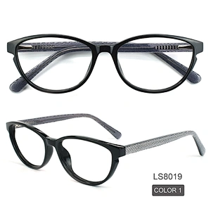 2021Stylish design optic frame women blue light blocking glasses