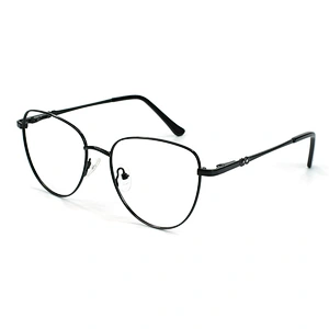 Lasted Style Eyeglasses Fashion Metal 5 color Optical Frame With Certificated