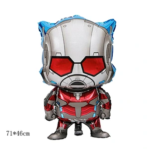 Cartoon Character Spider Man Man Iron America Super Hero Foil Balloons Captain Ant Man Globos For Kids Toy Party Decoration
