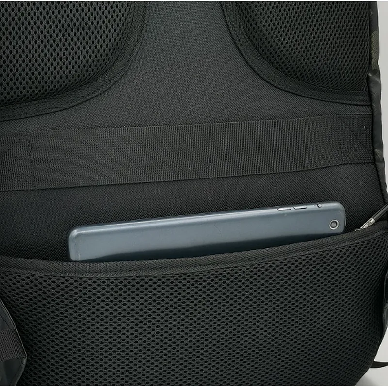 Roll top  camouflage laptop backpack