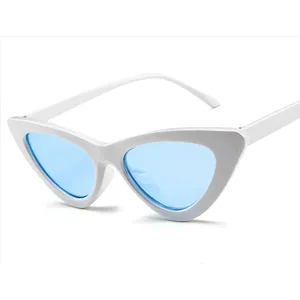New arrivals 2021 women sunglasses 16 colors wholesale small fashion female triangle sunglasses custom logo