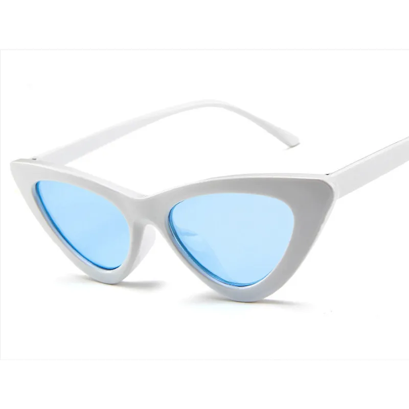 New arrivals 2021 women sunglasses 16 colors wholesale small fashion female triangle sunglasses custom logo