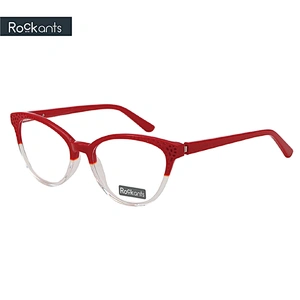 High quality fashionable popular cat eye acetate eyeglasses optical frame