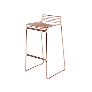 Metal bar stool