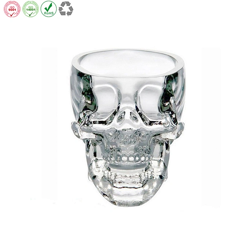 Skull Shaped Whiskey Glass cup