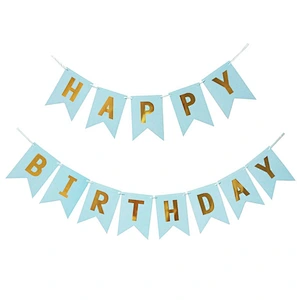 Wholesale Birthday Party Decoration Accessories Happy Birthday Banner Party Supplies
