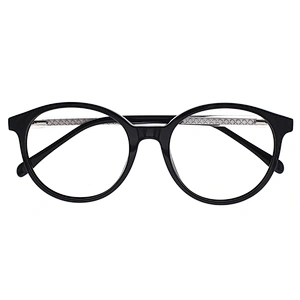 Vintage Retro Acetat Frame Clear Lens Glasses Fashion Eyewear Eyeglasses Round Circle Eye Glasses Optical Spectacle Frames