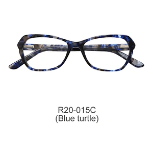 Wholesale round classic acetate optical eyeglasses frame customizable eyeglass frames