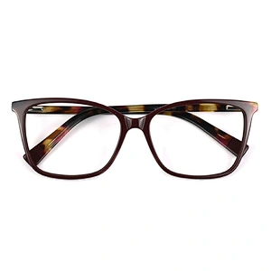 Factory wholesale high quality acetate optical frames square multicolor eyewearD