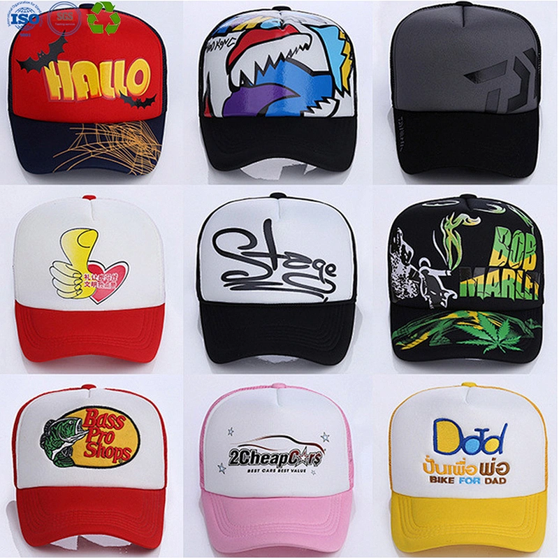Mesh cap for advertising