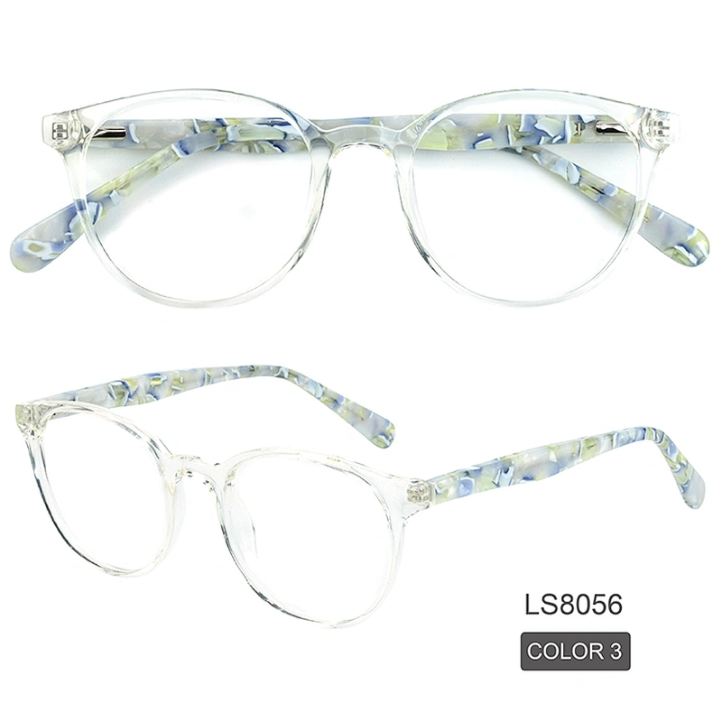 Stylish Round Transparent Glasses Computer Blue Light Blocking Cheap Glasses Women