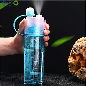 Sport Drinking Spray Water Bottle