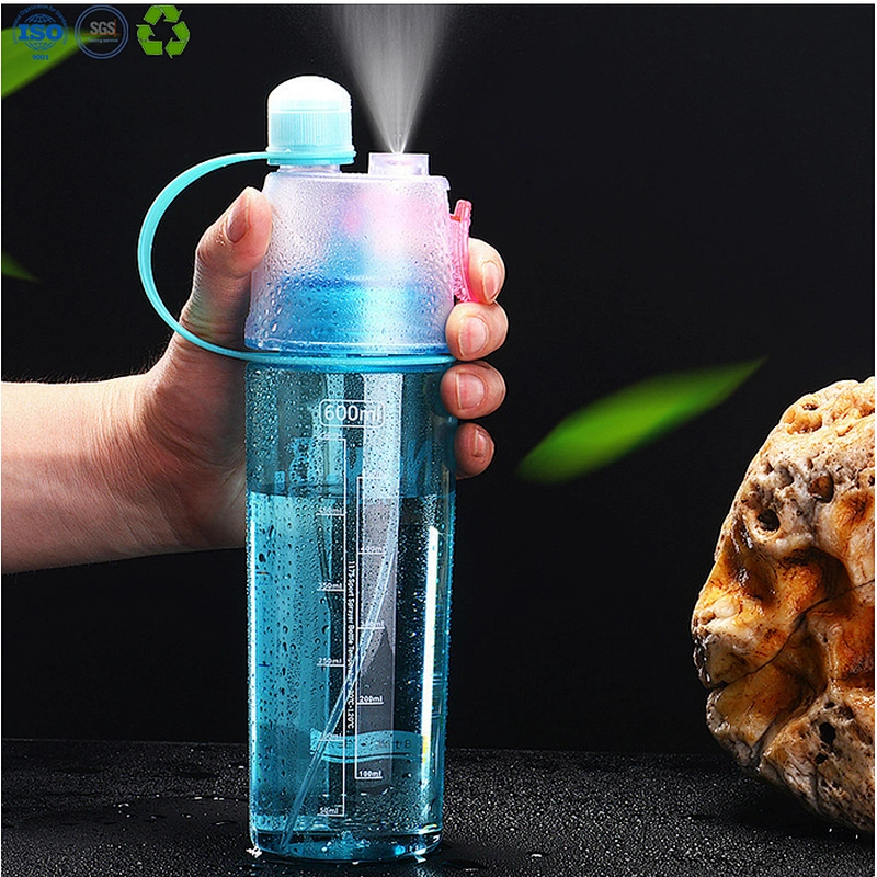 Sport Drinking Spray Water Bottle