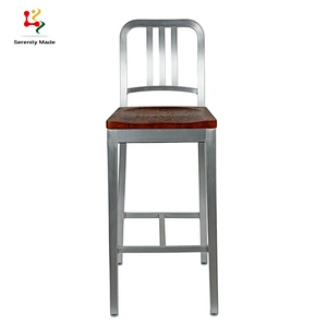 Aluminum bar stool