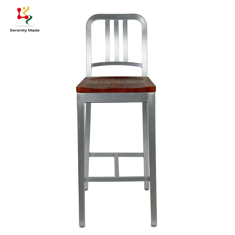 Aluminum bar stool