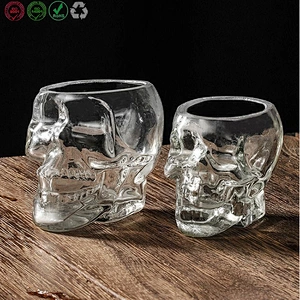 Skull Shaped Whiskey Glass cup