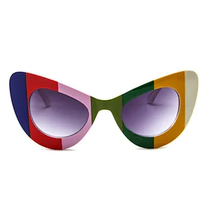 High Quality Stylish Women New Model Plastic Cat Eye Eyewear Glasses Leopard Print Eyeglasses Frame