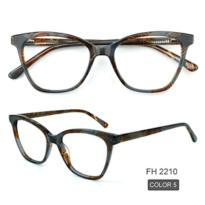PH2210 Custom Printing Logo Colorful Eyewear Optical Frame Eyeglasses Acetate Glasses