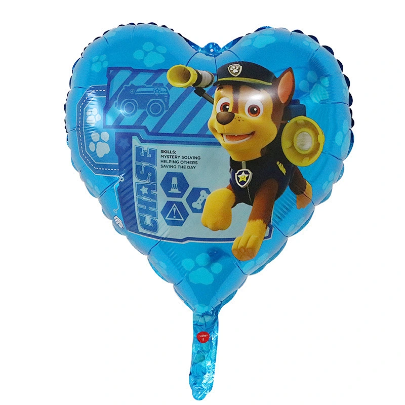 Cartoon Dog Patrol Paw Globos Aluminum Foil Balloon Children Kids Toy Birthday Party Baby Shower Decoration Balloon