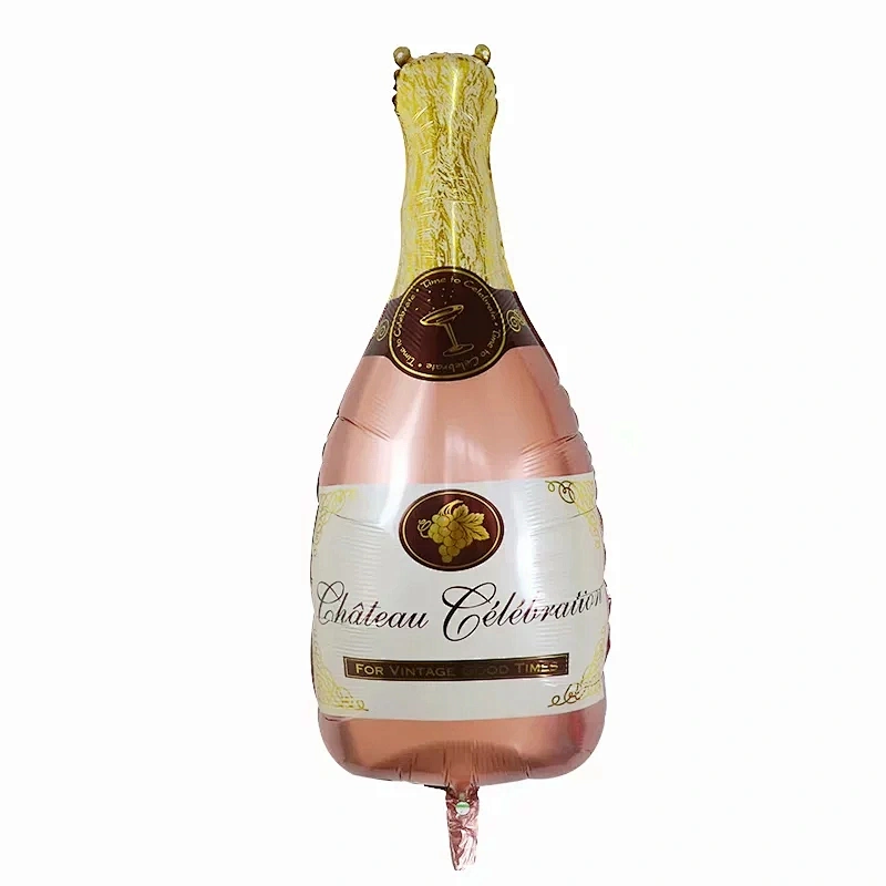 Champagne Bottle Globos Whiskey Aluminum Foil Helium Balloon For Wedding Party Decoration Birthday Balloon