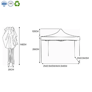 Aluminum Folding Pop Up Advertising Trade Show Event Tent
