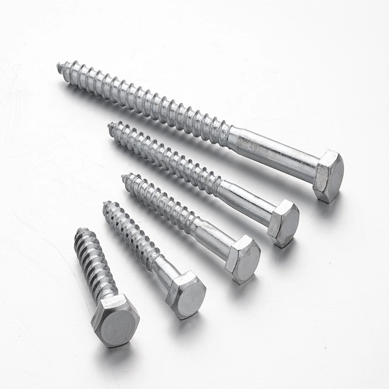 DIN571 Hexagon head wood screws