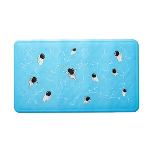 Soft and comfortable non-slip with suction cups baby rubber shower bath mat