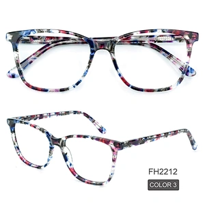 PH2212 Ready goods custom printing logo optical frames eyeglasses acetate glasses