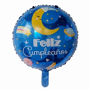 Multi-style 18 inch Spanish Happy Birthday Feliz Cumpleanos Foil Helium Balloons Birthday Party Decorations