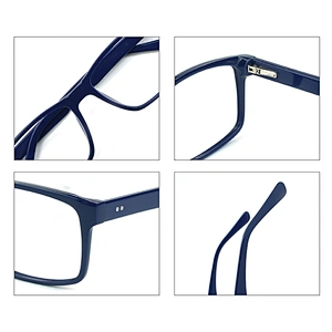 UV400 Blue Light Blocking Glasses Acetate Spring Hinge Optical Frame Anti Blue Light Blocking Filter Gaming Computer Glasses