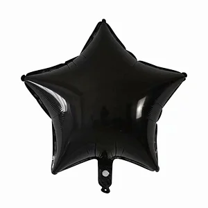 Multiple Color 18 inch Plain Pure Star Shaped Foil Helium Balloons Birthday Party Decorations