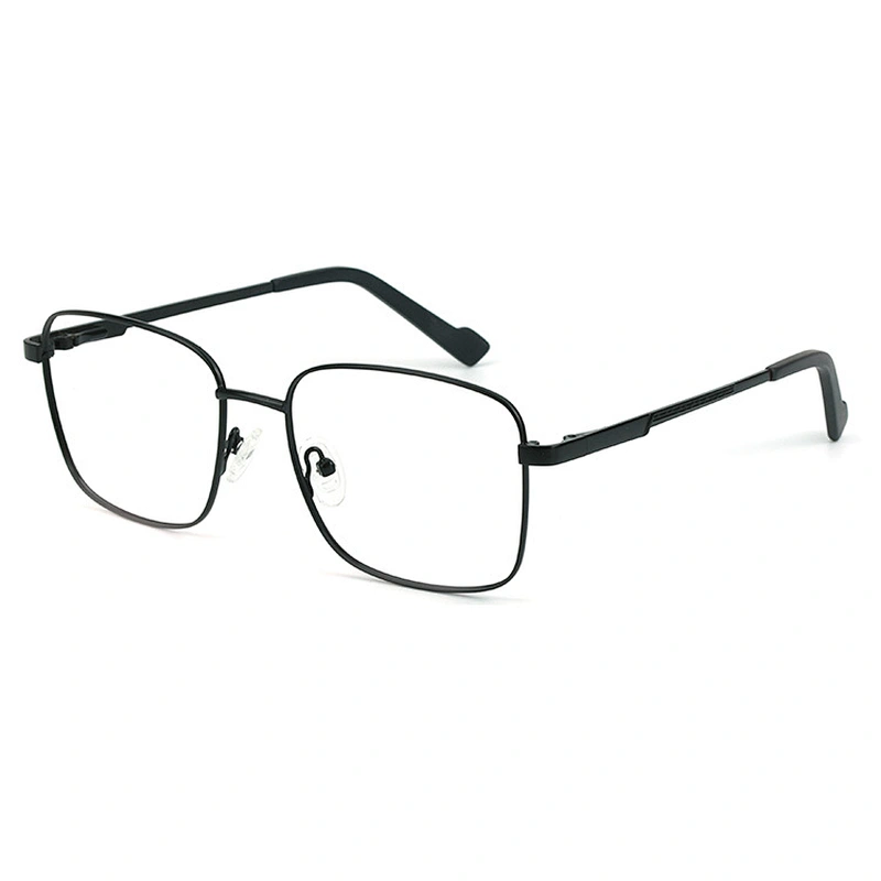 2021 Newest Square Frame Men Oversized Metal Optical Frames