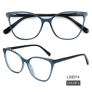 In Stock Ladies Tops Latest Design Fashion Oversized Good Quality Anti Blue Light Computer Eye Glasses