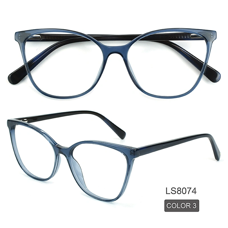 In Stock Ladies Tops Latest Design Fashion Oversized Good Quality Anti Blue Light Computer Eye Glasses