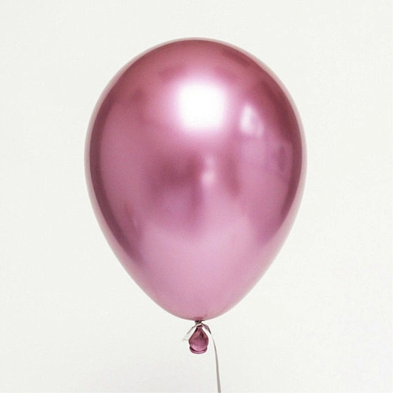 8 Colors 10 inch Metallic Chrome Latex Helium Balloons Birthday Party Decorations