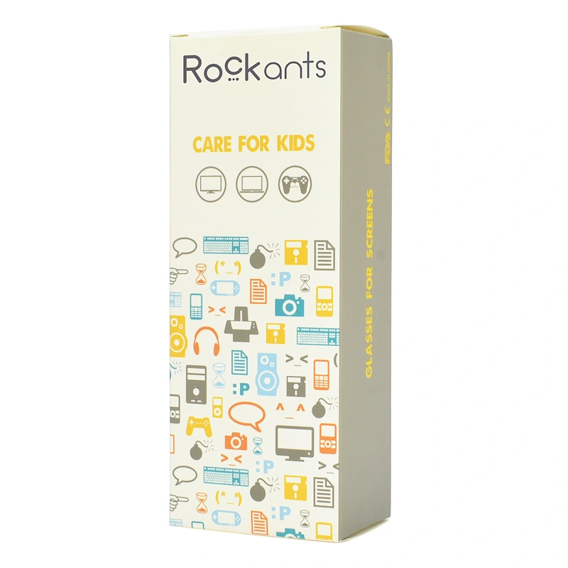 Rockants Soft Leather Eyeglass Cases Kids Packaging Box