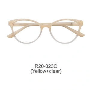 High quality fashionable popular cat eye acetate eyeglasses optical frame