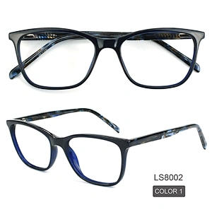 ODM blue light blocking glasses acetate square eyewear optical frames