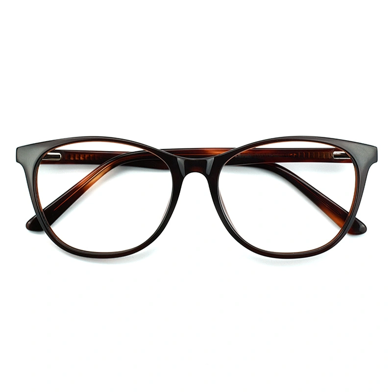 Classic Acetate Round Oversized Frames Optical Eyewear OEM/ODM Eye Glasses