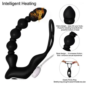 woman's anal plug for hair plugs and a man's Dildo for anal lovers
